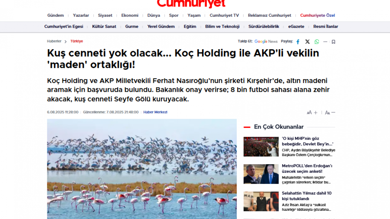 Foto - Cumhuriyet Koç Holding'e savaş açtı