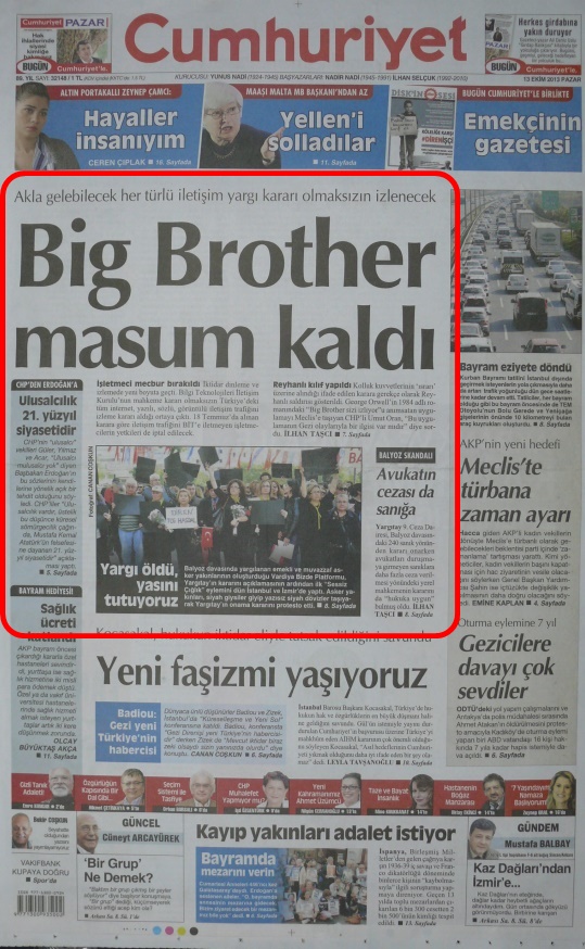 Foto - Cumhuriyet'in utanç dolu manşeti! Darbecilerin avukatlığına soyundu