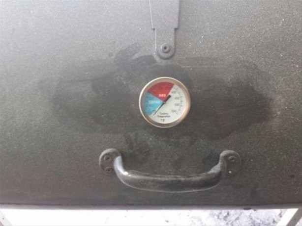 Foto - Çürümüş su ısıtıcısını mangala dönüştürdü