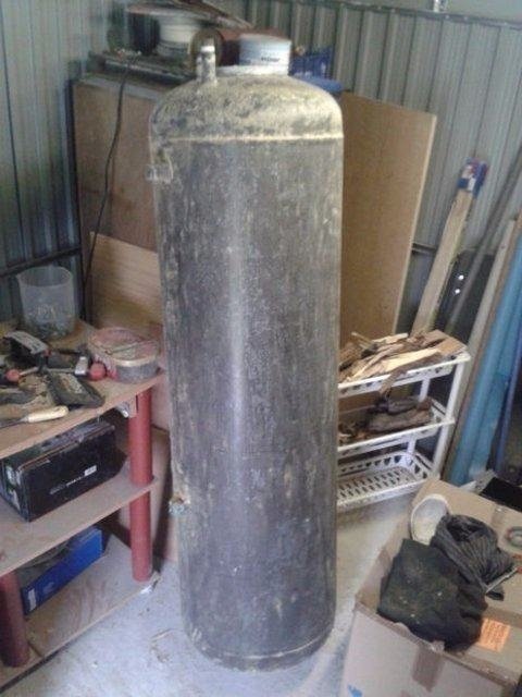 Foto - Çürümüş su ısıtıcısını mangala dönüştürdü