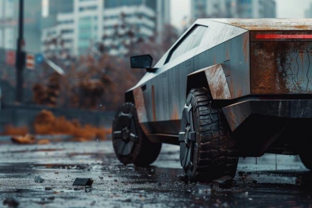 Foto - Cybertruck’ta inanılmaz hata! Kurşun geçirmiyor ama…