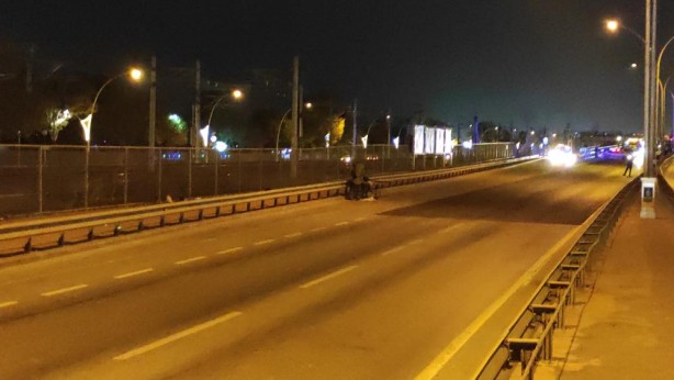 Foto - D-100 karayoluna bırakılan şüpheli çanta paniğe neden oldu!