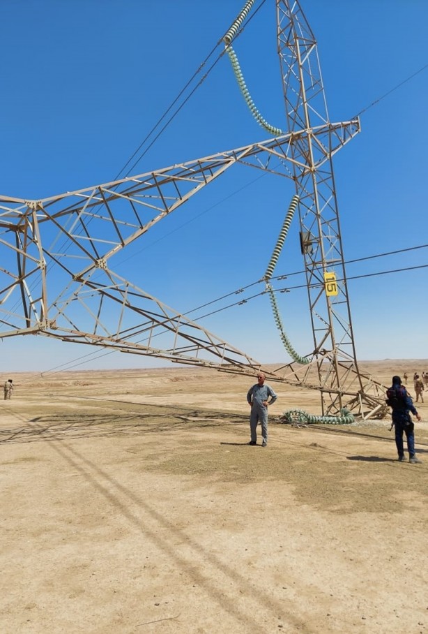 Foto - DAEŞ'ten Irak'ta elektrik hatlarına saldırı