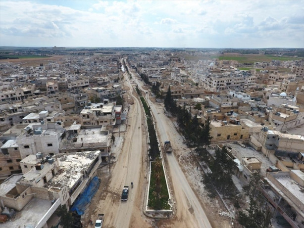 Foto - DAEŞ'ten kurtarılan El Bab havadan görüntülendi