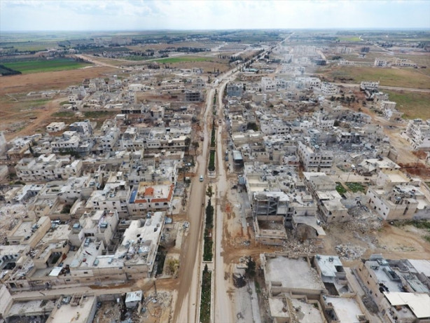 Foto - DAEŞ'ten kurtarılan El Bab havadan görüntülendi