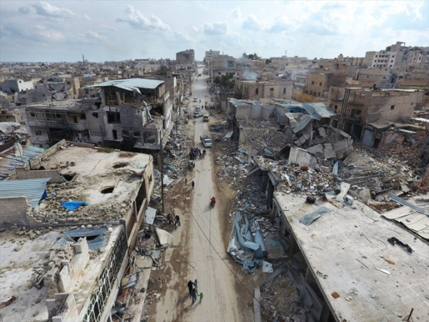 Foto - DAEŞ'ten kurtarılan El Bab havadan görüntülendi