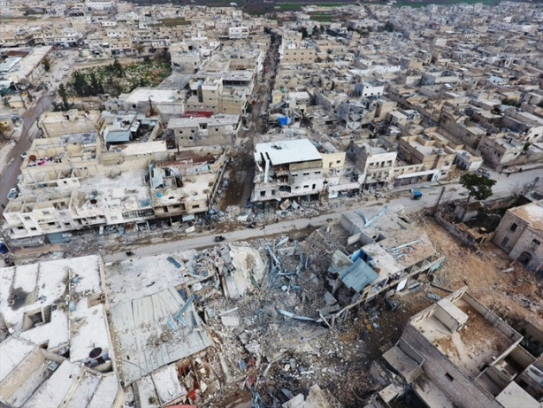 Foto - DAEŞ'ten kurtarılan El Bab havadan görüntülendi