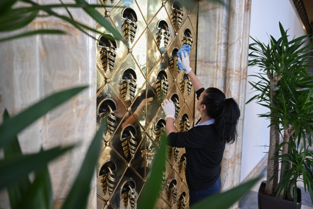 Foto - Dağcılık sertifikalı ekiplerce TBMM'de bayram temizliği!