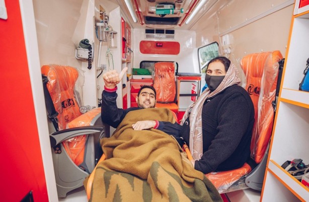 Foto - Dağlık Karabağ gazisi 10 Azerbaycanlı, Türkiye'ye getirildi