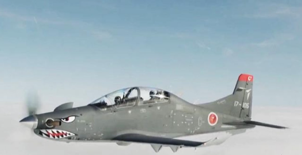 Foto - Dakikada 1100 mermi atabiliyor! Türkiye'nin yeni uçağı Yunanistan'ı salladı