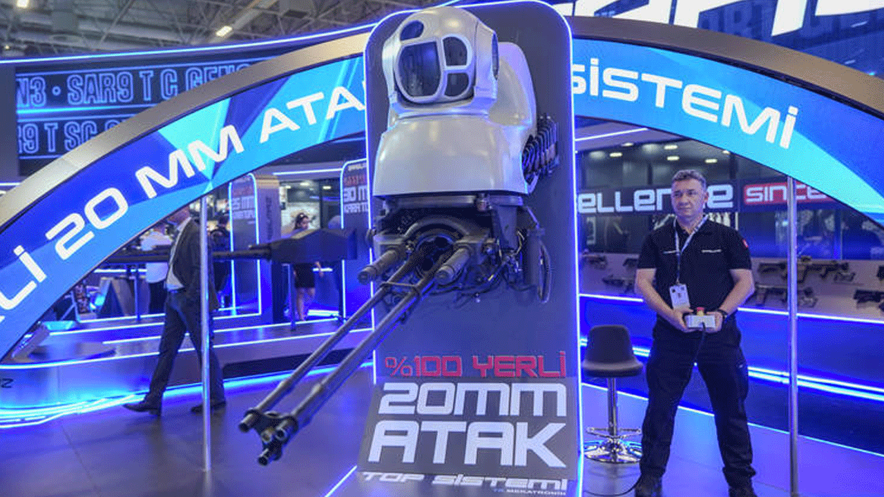 Foto - Dakikada tam 750 atış yapıyor! Atak helikopterine burun topu dokunuşu