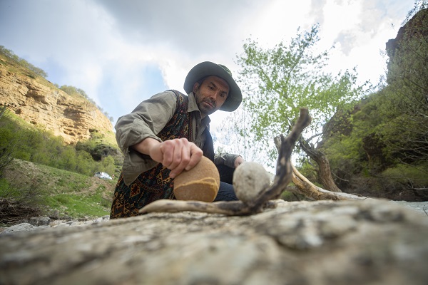 Foto - Dal ve taşları sanat eserine dönüştürüyor
