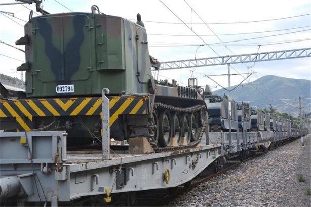 Darbe girişimi gecesi durdurulan mühimmat yüklü tren