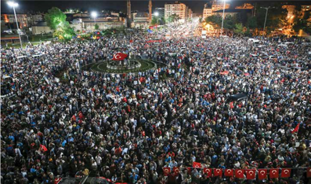Foto - Darbe girişimi gecesinden çarpıcı kareler