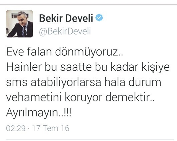 Foto - Darbe girişimi sosyal medyaya böyle yansıdı!