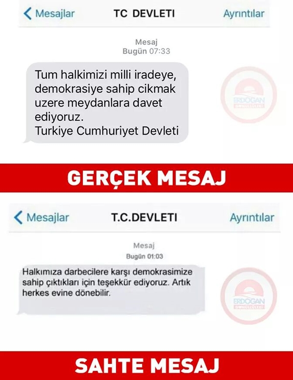Foto - Darbe girişimi sosyal medyaya böyle yansıdı!