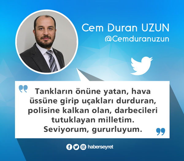 Foto - Darbe girişimi sosyal medyaya böyle yansıdı!