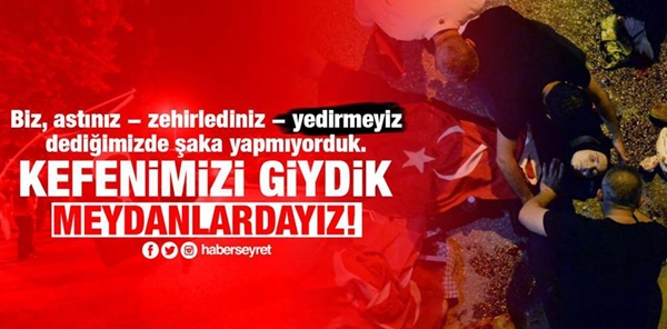 Foto - Darbe girişimi sosyal medyaya böyle yansıdı!