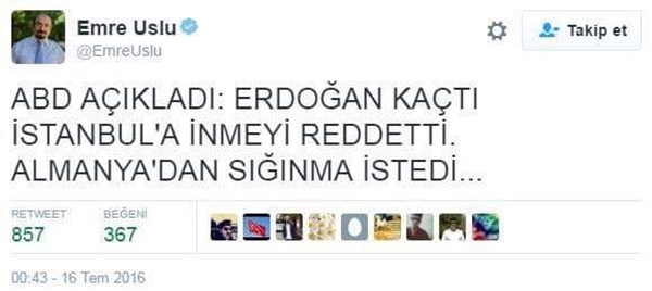 Foto - Darbe girişimi sosyal medyaya böyle yansıdı!