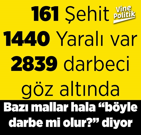 Foto - Darbe girişimi sosyal medyaya böyle yansıdı!