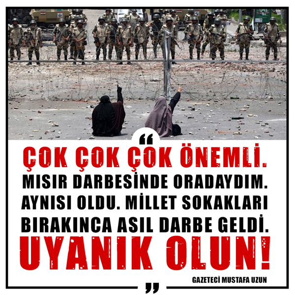 Foto - Darbe girişimi sosyal medyaya böyle yansıdı!