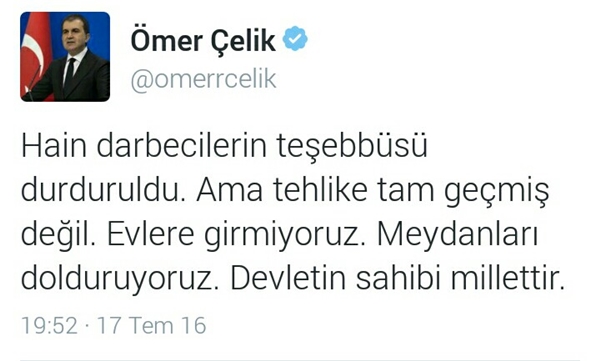 Foto - Darbe girişimi sosyal medyaya böyle yansıdı!