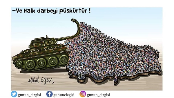 Foto - Darbe girişimi sosyal medyaya böyle yansıdı!