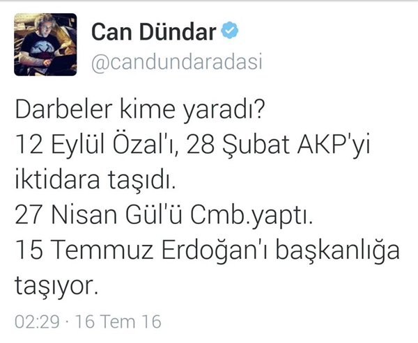 Foto - Darbe girişimi sosyal medyaya böyle yansıdı!