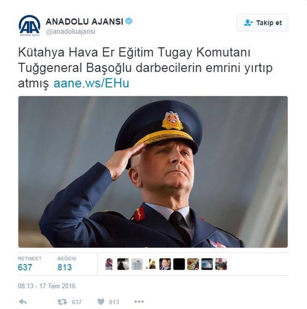 Foto - Darbe girişimi sosyal medyaya böyle yansıdı!