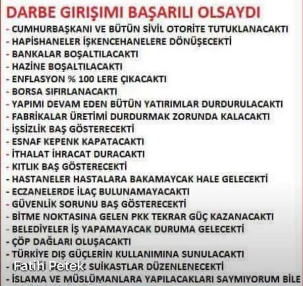 Foto - Darbe girişimi sosyal medyaya böyle yansıdı!