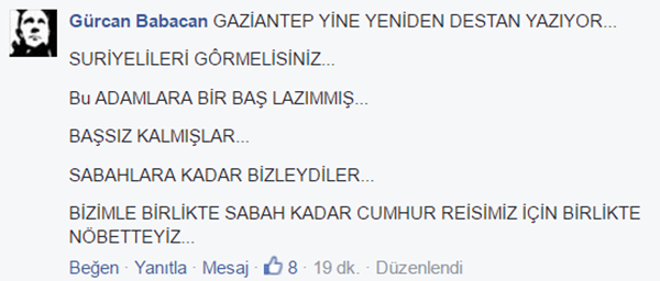 Foto - Darbe girişimi sosyal medyaya böyle yansıdı!