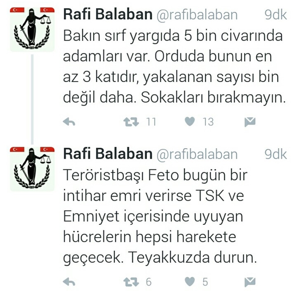 Foto - Darbe girişimi sosyal medyaya böyle yansıdı!