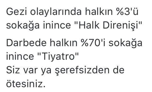 Foto - Darbe girişimi sosyal medyaya böyle yansıdı!
