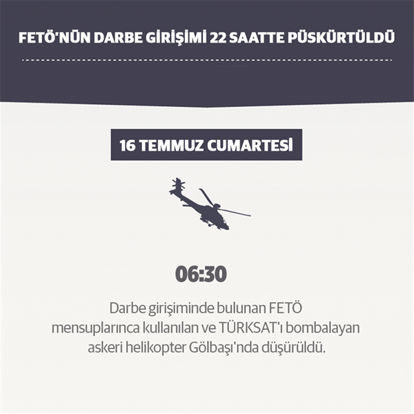 Foto - Darbe girişimi tam 22 saatte püskürtüldü