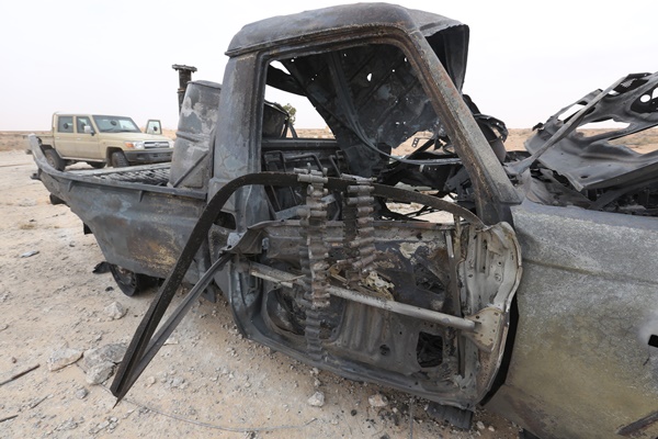 Foto - Darbeci Hafter'den kurtarılan Vatiyye Hava Üssü ilk kez görüntülendi