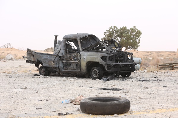 Foto - Darbeci Hafter'den kurtarılan Vatiyye Hava Üssü ilk kez görüntülendi