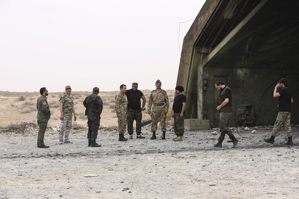Foto - Darbeci Hafter'den kurtarılan Vatiyye Hava Üssü ilk kez görüntülendi