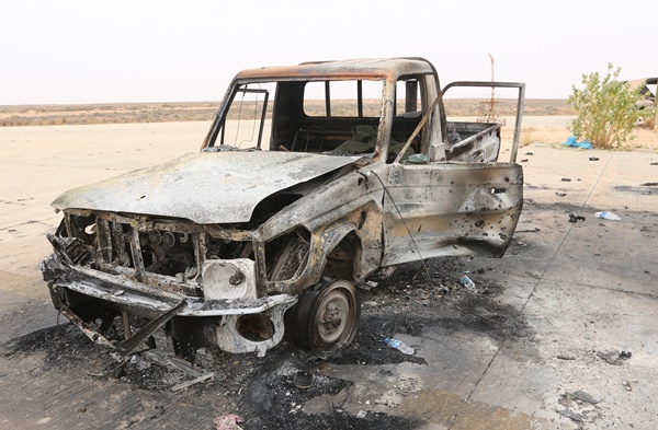 Foto - Darbeci Hafter'den kurtarılan Vatiyye Hava Üssü ilk kez görüntülendi