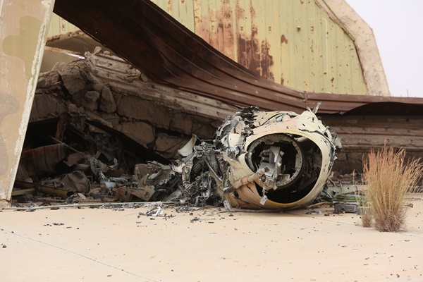 Foto - Darbeci Hafter'den kurtarılan Vatiyye Hava Üssü ilk kez görüntülendi