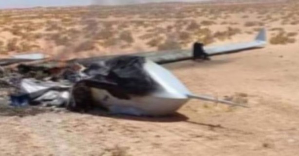 Foto - Darbeci Hafter'in çapulcuları yine kendi SİHA'larını düşürdü! 