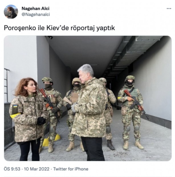 Foto - Darbecilere generallere af isteyen Nagehan Alçı Ukrayna askeri üniforması giydi! Gelen tepkilere cevap verdi