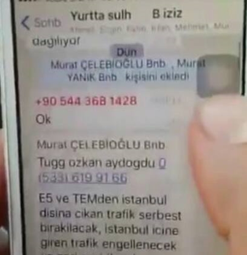 Darbecilerin Whatsapp konuşmaları deşifre oldu!