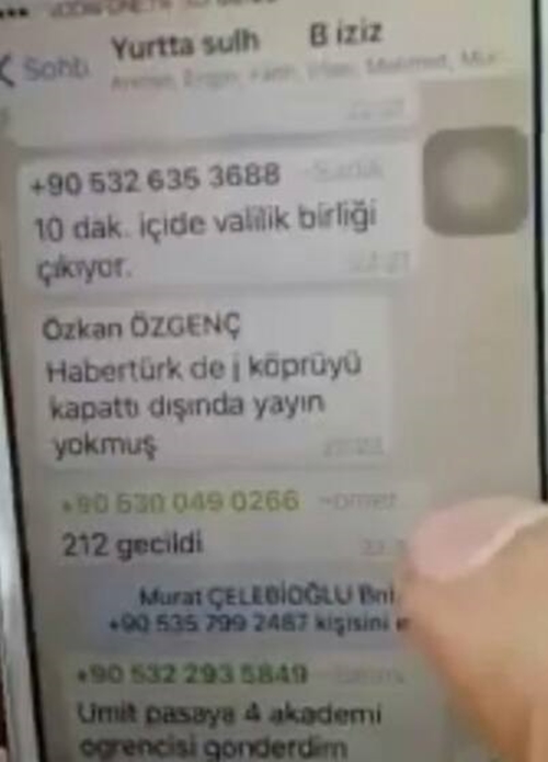 Foto - Darbecilerin Whatsapp konuşmaları deşifre oldu!