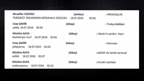 Foto - Darbecilerin 'Whatsapp' yazışmaları