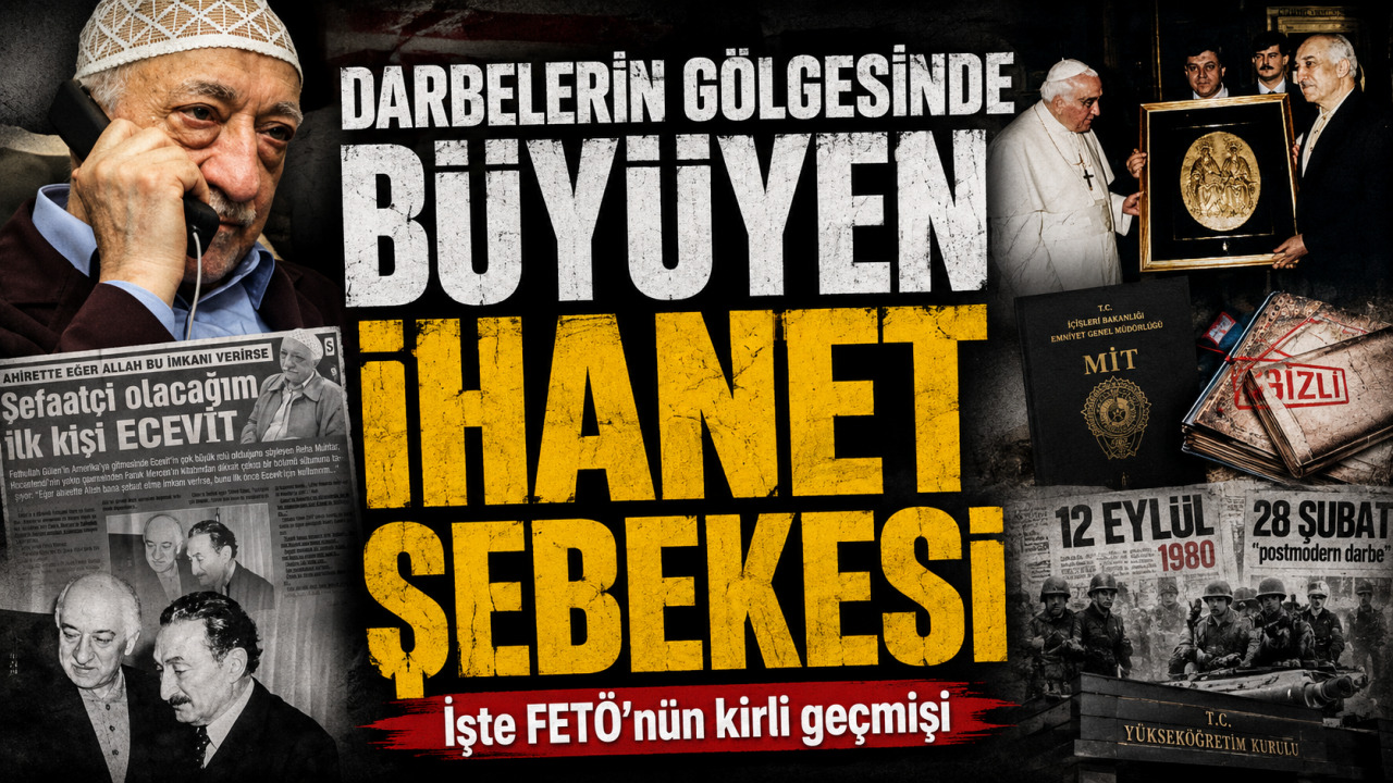 Darbelerin gölgesinde büyüyen ihanet şebekesi: İşte FETÖ’nün kirli geçmişi