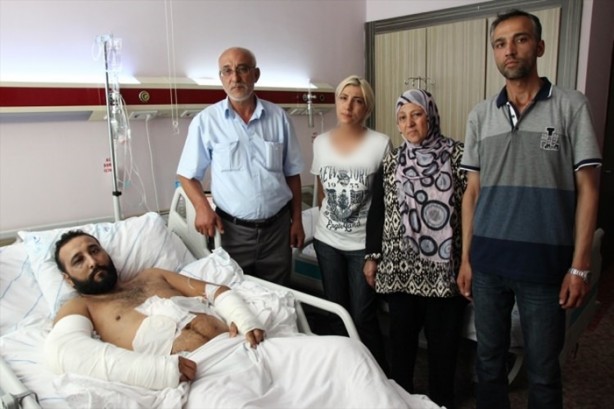  Darbeye direndi diye ikinci kattan attılar!