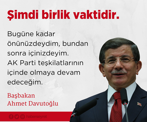 Foto - Davutoğlu görevi bıraktıktan sonra 'sosyal medya'