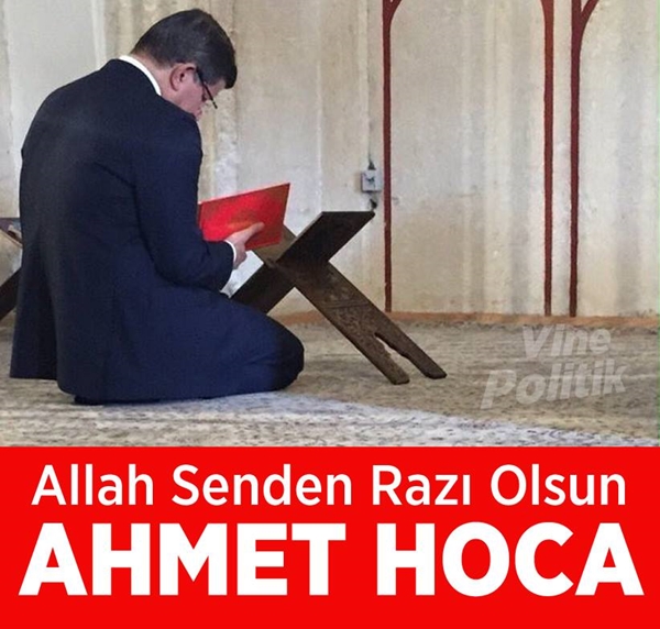 Foto - Davutoğlu görevi bıraktıktan sonra 'sosyal medya'
