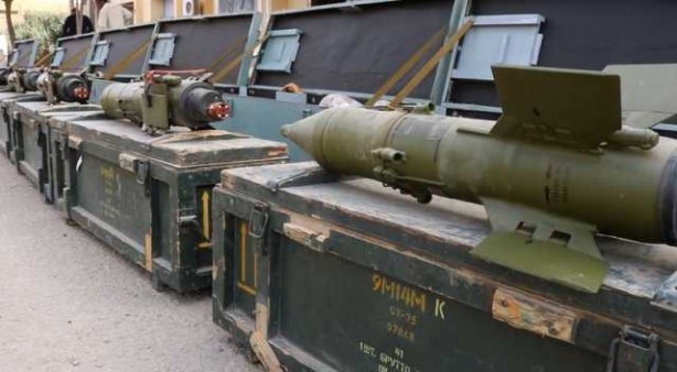 DEAŞ cephaneliğinde İsrail silahları bulundu