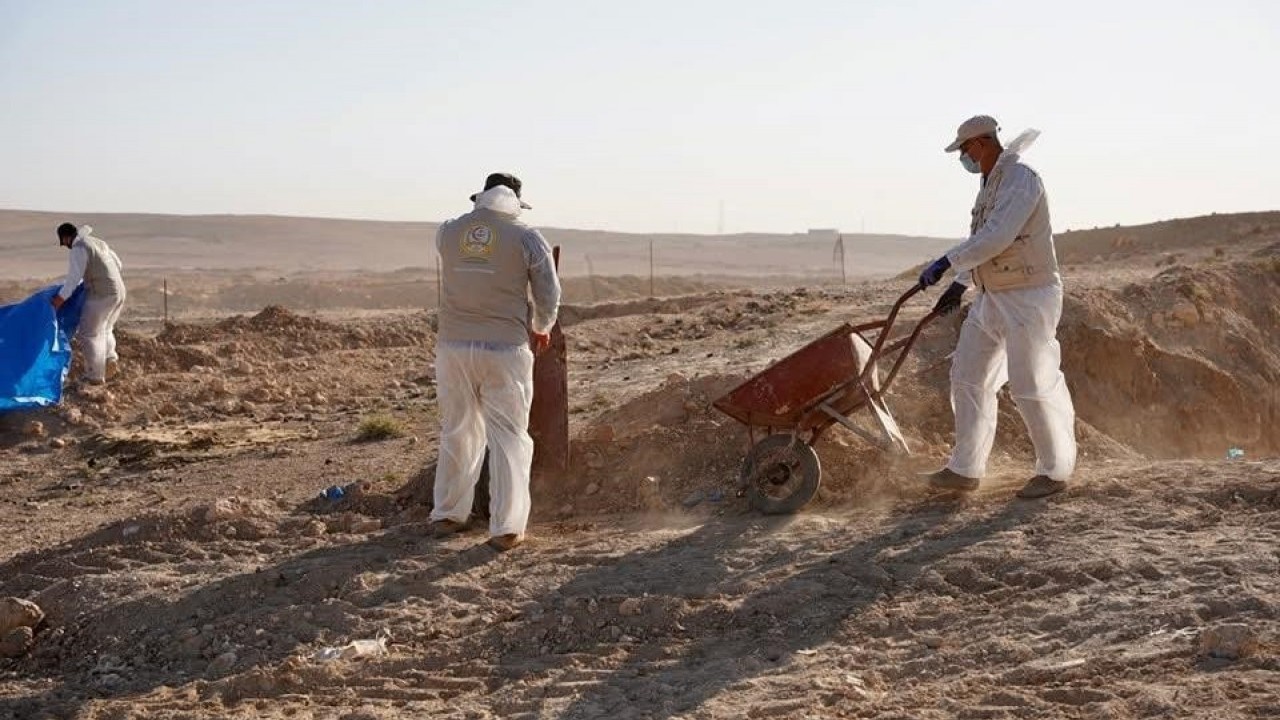 Foto - DEAŞ'tan kalan manzarayı görenler ellerini açıp dua etti... Dünyanın en büyüklerinden biri